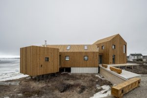 Dům v ledovém Atlantiku - Fogo Island