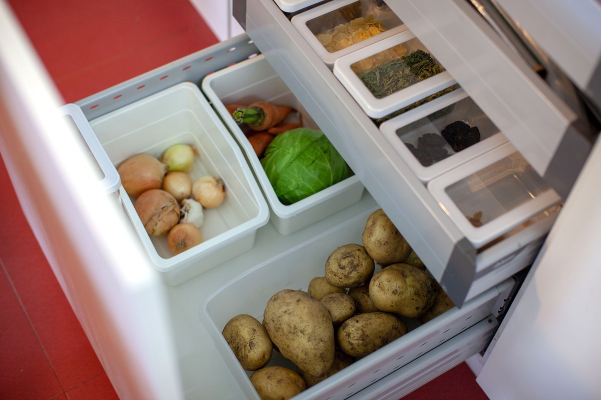 Zelenina v chladničce