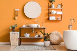 Koupelnové trendy 2024: Přírodní materiály a nádech vintage stylu by neměly chybět ve vaší koupelně