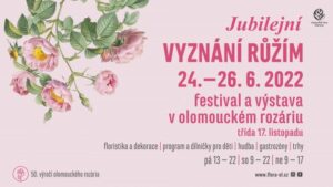 Festival Vyznání růžím přinese bohatý program i oslavy výročí olomouckého rozária