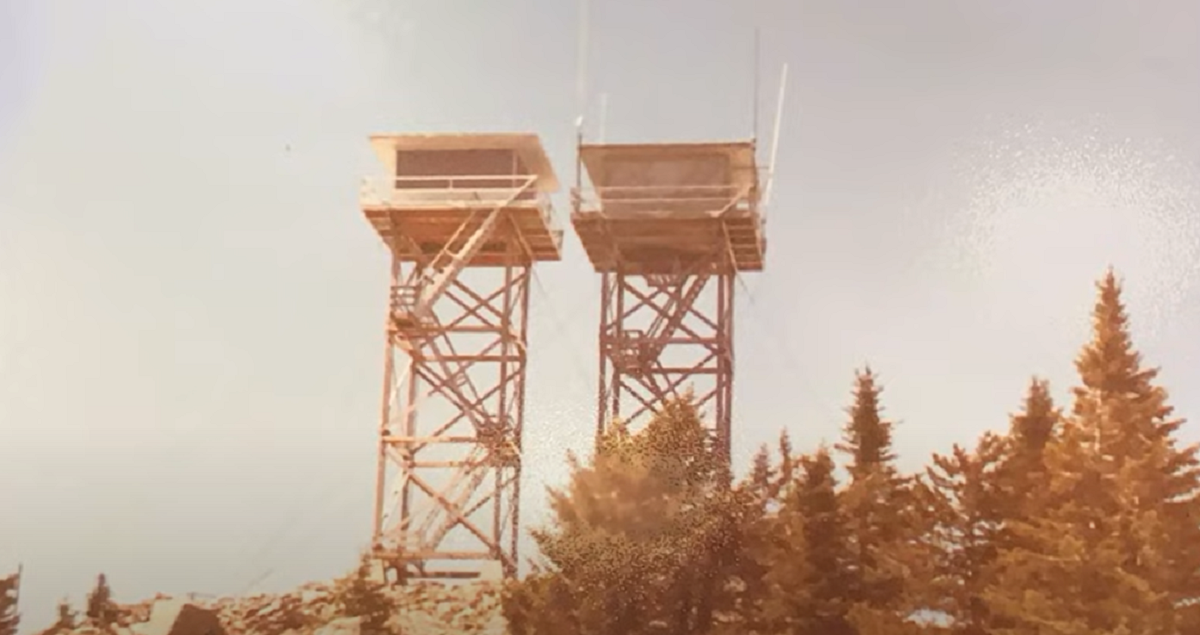 Protipožární věž na Crystal Ridge má za sebou dlouhou historii.