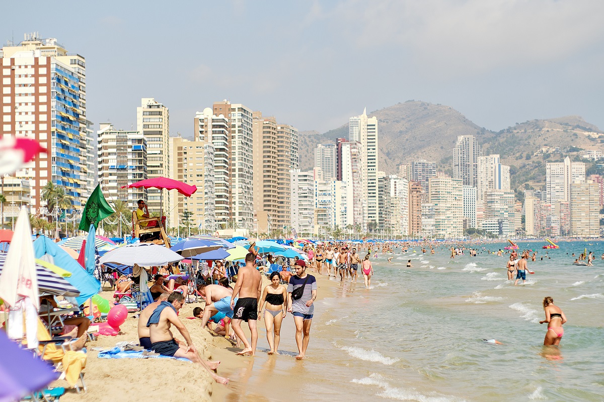 Benidorm je mimořádně populární zvláště mezi Brity