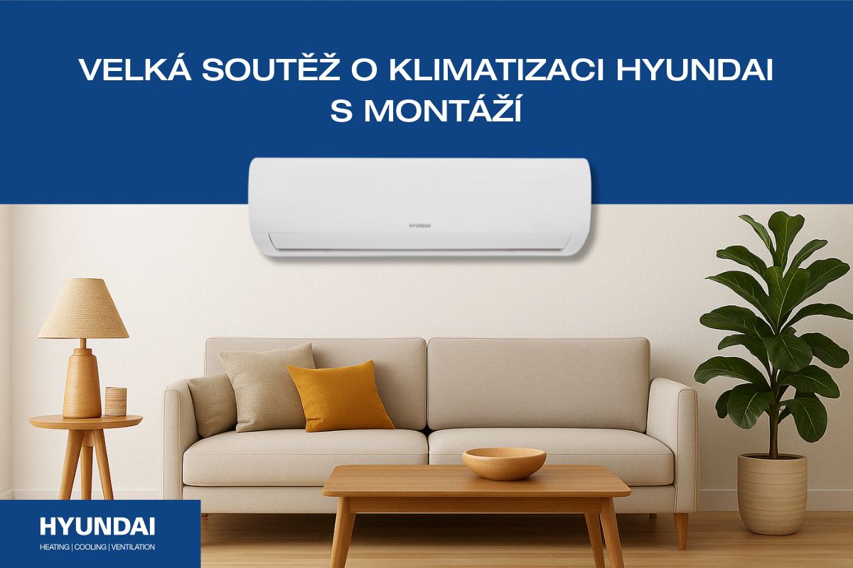 Banner na soutěž o klimatizaci od Hyundai.
