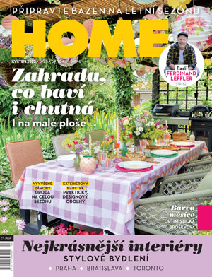Titulka časopisu Home 5/2025