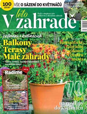 Titulka časopisu V zahradě 2/2025