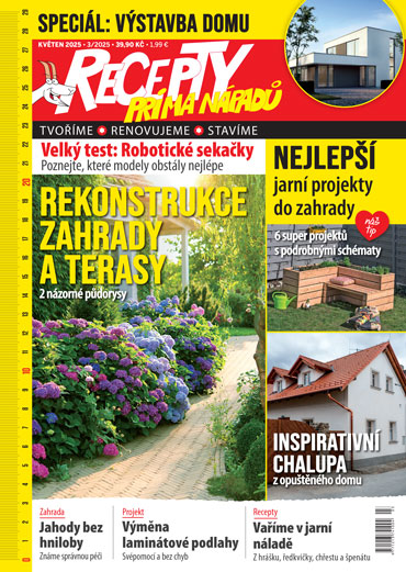 Titulka časopisu Recepty príma nápadů 3/2025