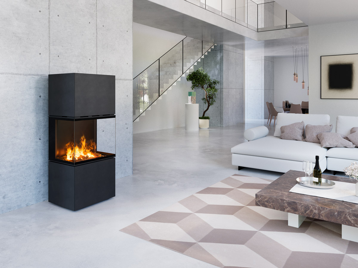 Oheň bez komína: Elektrický krb E-LERA – elegantní řešení pro moderní bydlení