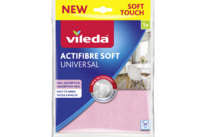 Vileda Actifibre Soft univerzální mikrohadřík – balení 1 ks, Soft Touch.