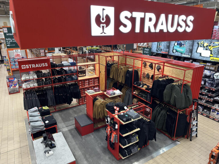 Pop up store v prodejně