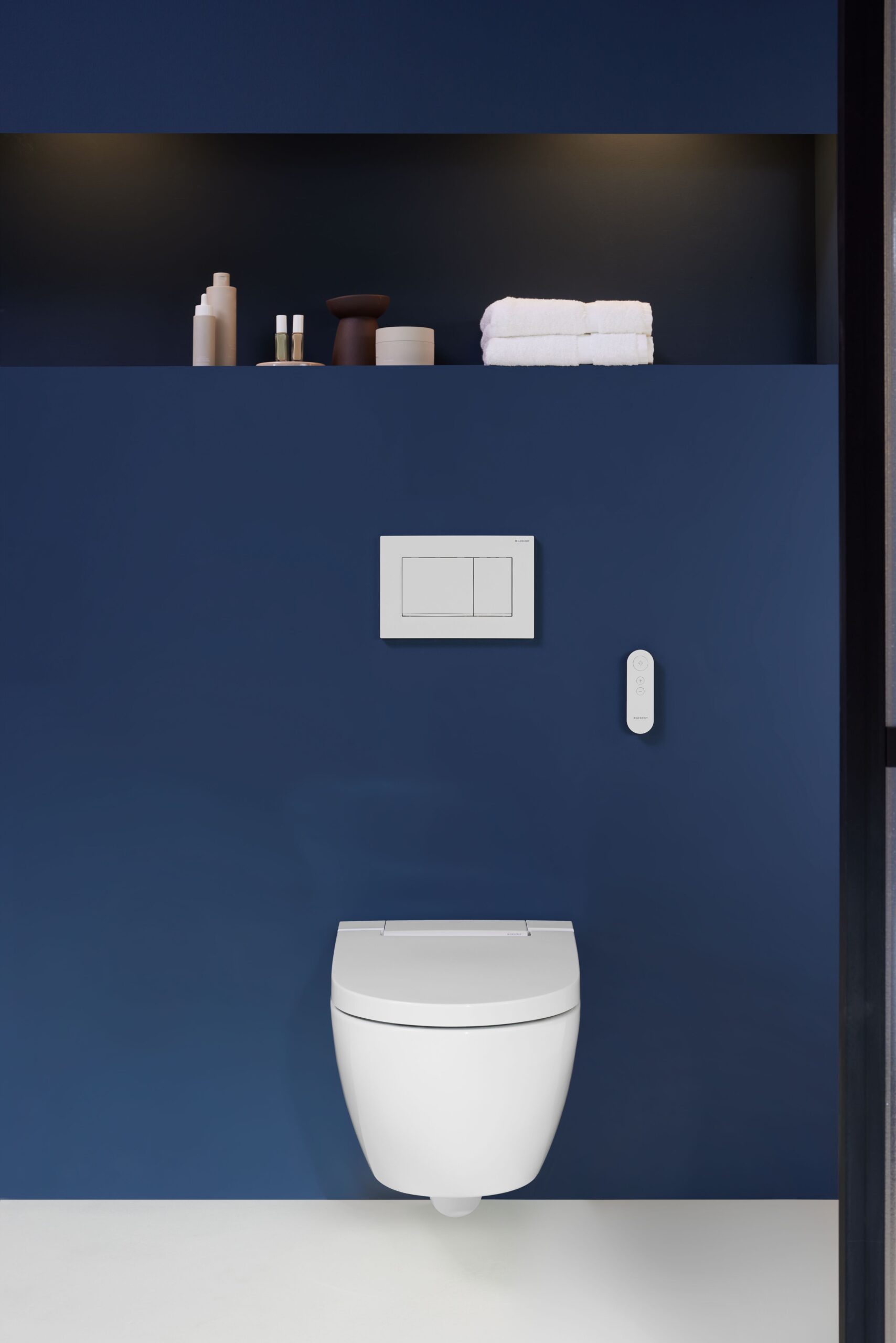 2024_Geberit AquaClean Alba_Private_Remote control_Sigma20 round_frontal