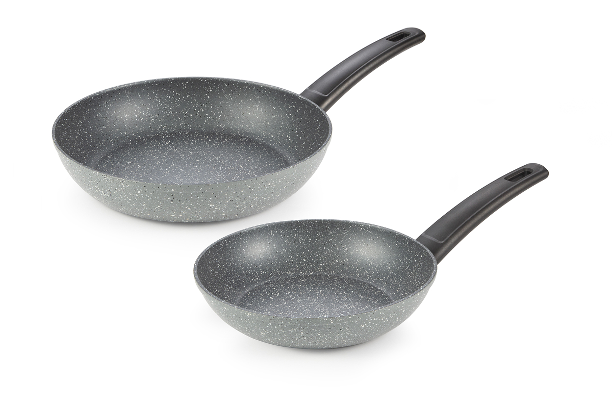 1× Pánve FineLINE Pro Pro každodenní intenzivní používání v kuchyni. Průměr 24 cm a 28 cm, 2 kusy, TESCOMA