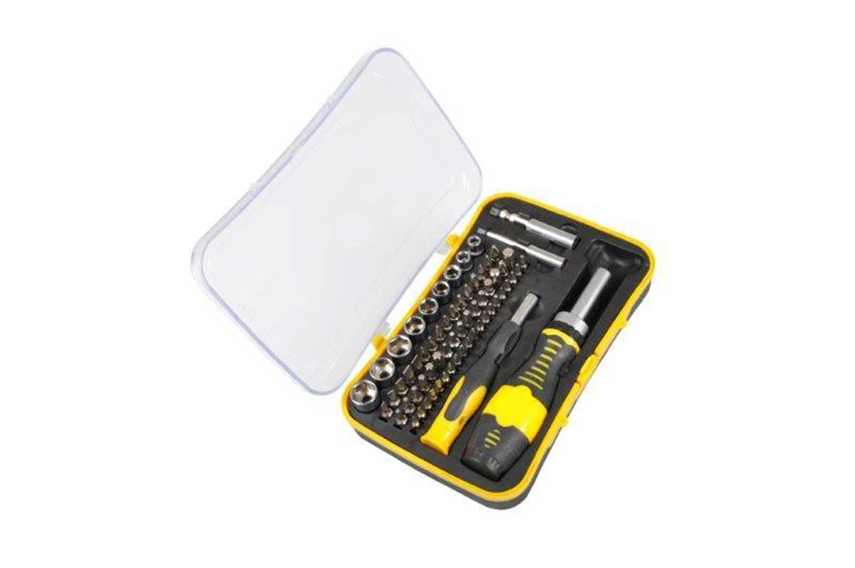 5× Sada bitů se šroubováky Sofistikovaná sada bitů 4 mm a 6 mm se šroubováky z CR-V materiálu, FIELDMANN