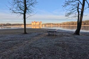 Krajina u zámku Moritzburg dnes