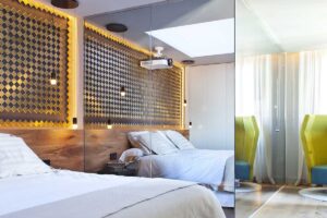 Zrcadlové sklo polopropustné