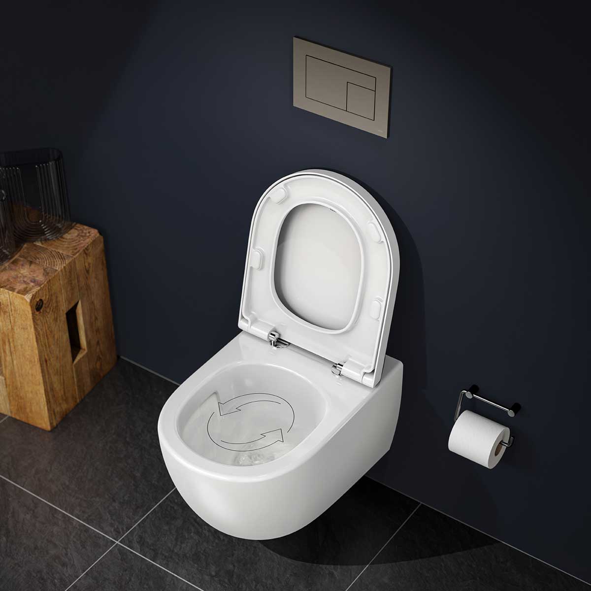 Technologie cyklonového splachování