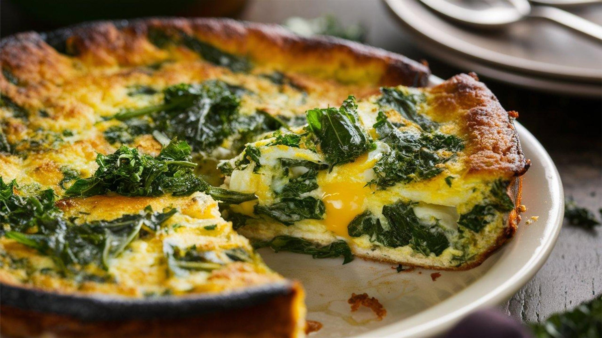 Domácí zeleninová frittata chutná skvěle i studená a díky pevné konzistenci se snadno převáží v krabičce nebo papíru.