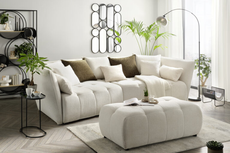 Boxspringová pohovka SOFI, šířka/výška/hloubka: 294/93/152 cm, 36 999 Kč