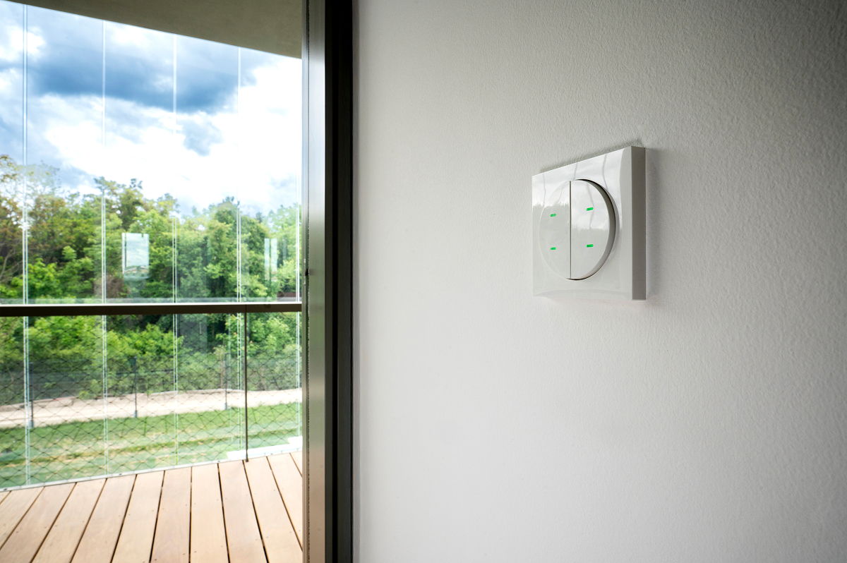 Hager KNX tlačítkový spínač R.3